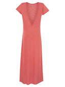 Abito maestoso con scollo posteriore