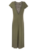 Robe majestueuse avec décolleté arrière