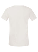 Majestic Polly T -shirt in Cotone Silk Touch