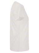 Majestic Polly T -shirt in Cotone Silk Touch