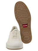 Sneaker de gamuza y piel de piel de la iglesia