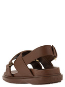 Marni Fussbett Leather Sandal