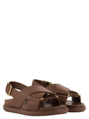 Marni Fussbett Leather Sandal