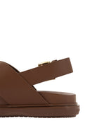 Marni Fussbett Leather Sandal