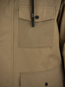 Herno Field Jacket In Cotton Gabardine