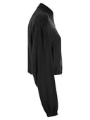 Fabiana Filippi Cupro Cropped Jacket