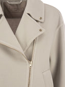 Herno Biker Jacket In Virgin Wool