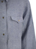 Herno Linen Shirt Cut Jacket