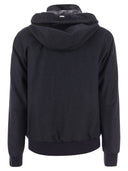Herno Cashmere And Silk Hooded Jacket