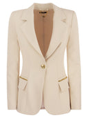 Elisabetta Franchi Crepe Jacket
