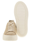 Hogan H Stripes Nubuck Trainers