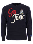 Mc2 Saint Barth Gin Tonic Wool And Cashmere Blend Jumper