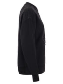 Sudadera Moncler con logotipo bordado