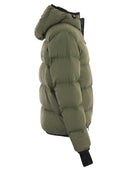 Giacca corta Moncler Grenoble Adret con cappuccio