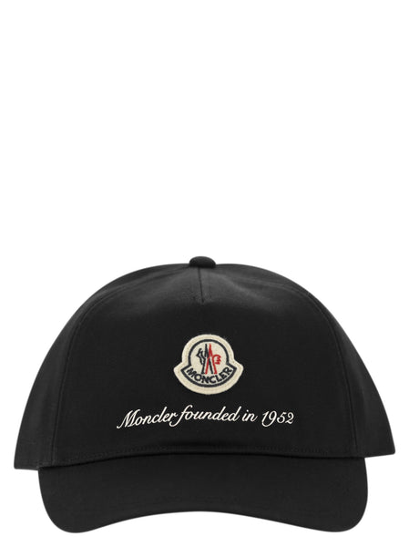 Moncler cap best sale mens black