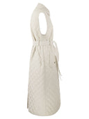 Moncler Alcione Sleeveless Trench Down Jacket