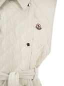 Moncler Alcione Sleeveless Trench Down Jacket