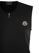 Bawełniana bawełniana sukienka bez rękawów