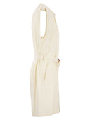 Antonelli Firenze Linen And Cotton Blend Overalls