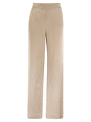 Antonelli Firenze Viscose And Linen Palazzo Trousers