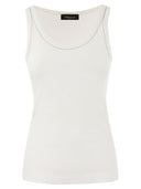 Fabiana Filippi Ribbed Jersey Tank Top