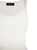 Fabiana Filippi Ribbed Jersey Tank Top