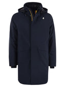 K Way Thomal Bonded Padded Long Padded Jacket With Hood