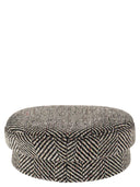 Ruslan Baginskiy Baker Boy Striped Wool Blend Hat