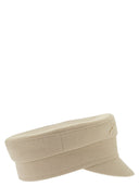 Ruslan Baginskiy Pearls Embellished Baker Boy Cap