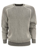 Sease Switer in cashmere a costine di boccine.