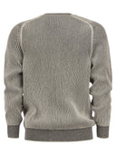 Sease Switer in cashmere a costine di boccine.