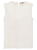 Antonelli Firenze Adrien Linen Sleeveless Jumper