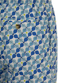 Mc2 Saint Barth Lightweight Fabric Swim Boxer Shorts With Print