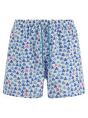 MC2 Saint Barth Leichtes Stoff Schwimmboxer Shorts mit Druck