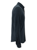 قميص كتان مهيب بأكمام طويلة