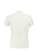 Majestic Linen Polo Shirt con maniche corte