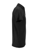 Majestic linnen poloshirt met korte mouwen