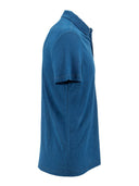 Majestic linnen poloshirt met korte mouwen