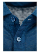 Majestic linnen poloshirt met korte mouwen