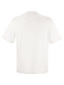 Brunello Cucinelli Slim Fit Crew Neck T Shirt In Lightweight Cotton Jersey