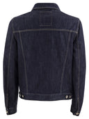 Brunello Cucinelli Four Pocket Jacket In Lightweight Denim