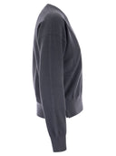 Brunello Cucinelli cashmere maglione con tasca