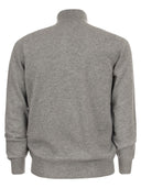 Brunello Cucinelli Cashmere Turtleneck Sweater With Zip