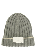 Brunello Cucinelli English Rib Cashmere Knit Beanie
