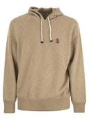 Brunello Cucinelli Cashmere Topwear Style con cappuccio