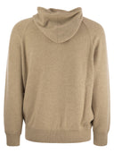 Brunello Cucinelli Cashmere Topwear Style con cappuccio