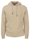 Brunello Cucinelli Sweatshirt Style In Cashmere Rib