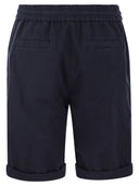 Bermuda Bermuda di Brunello Cucinelli in gabardina di cotone tinto di abbigliamento con corse e doppie freccette