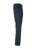 Brunello Cucinelli Garment Dyed Leisure Fit Trousers In American Pima Comfort Cotton With Pleats