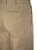 Brunello Cucinelli Italiano Fit de algodón Gabardina Pantalones